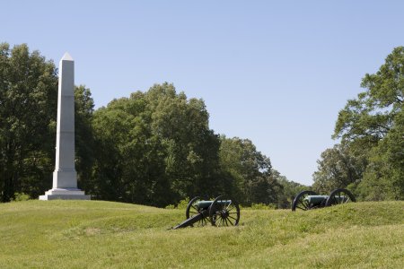 Het slagveld van Vicksburg